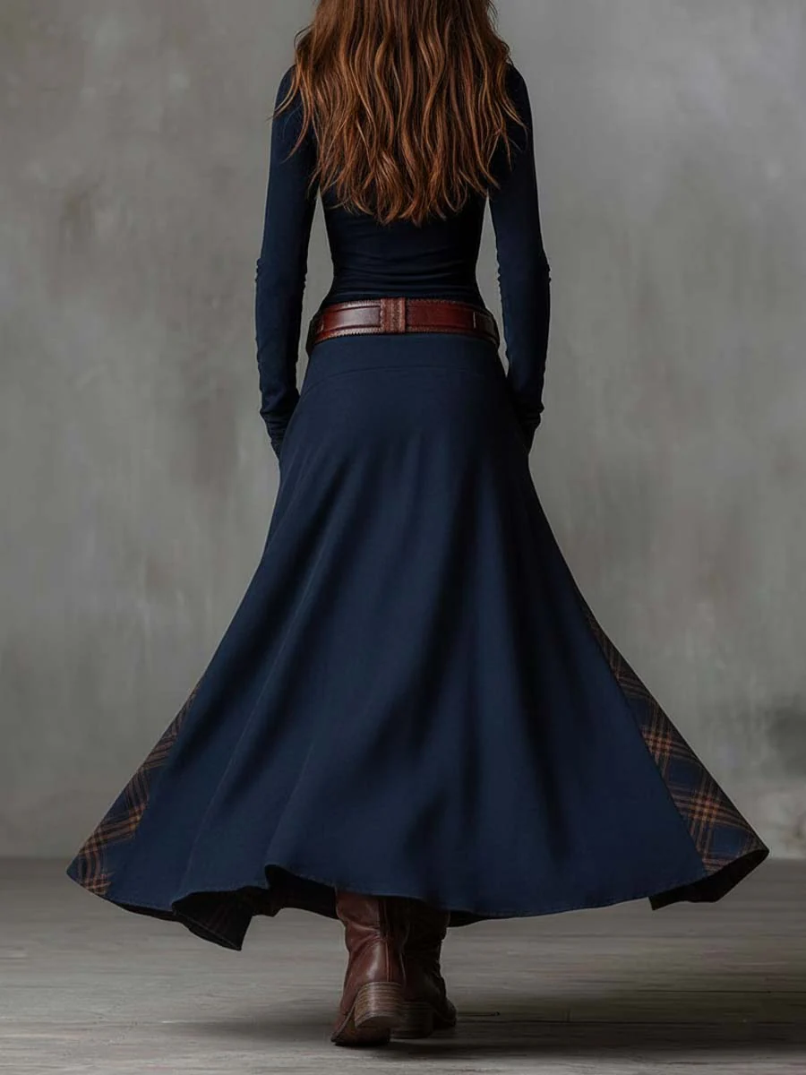 Félin - Robe en patchwork au toucher doux
