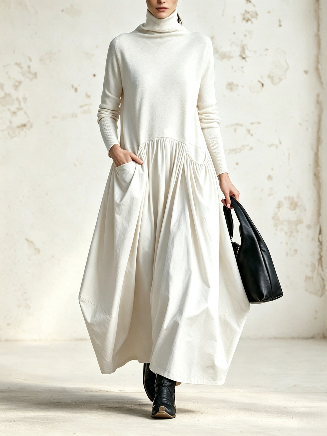 Jessa - Robe oversize au toucher doux