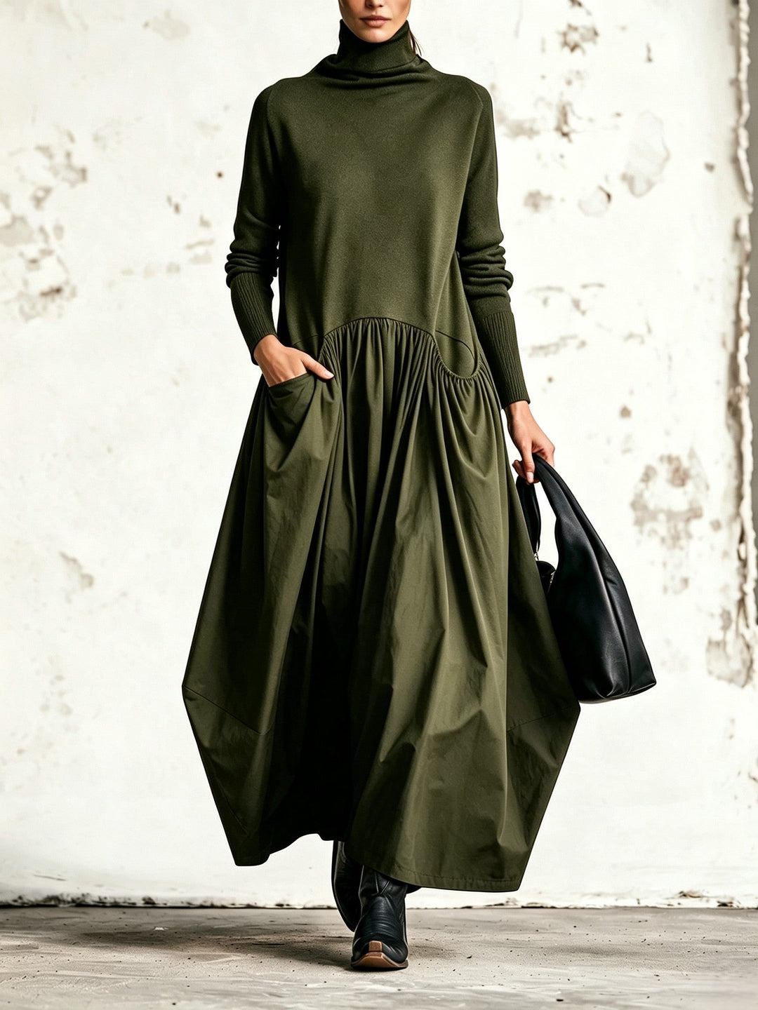 Jessa - Robe oversize au toucher doux