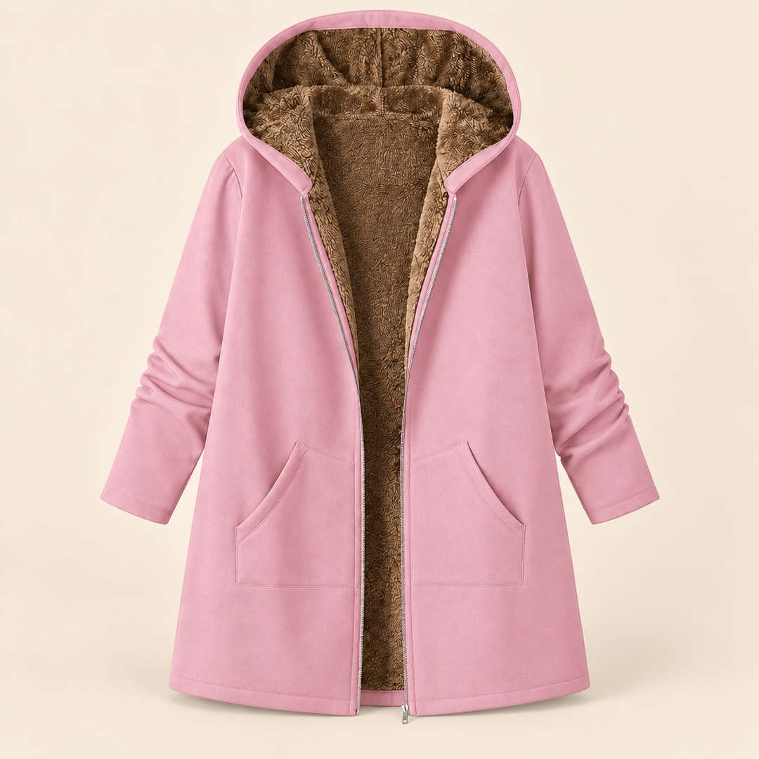 Nadja - Manteau long à capuche