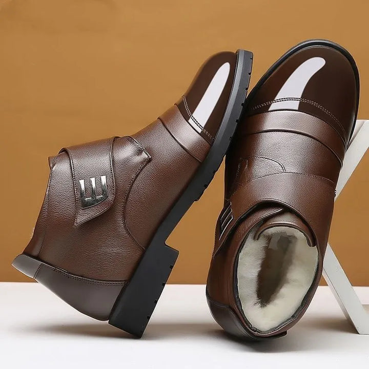Alban - Bottines confort à bout poli