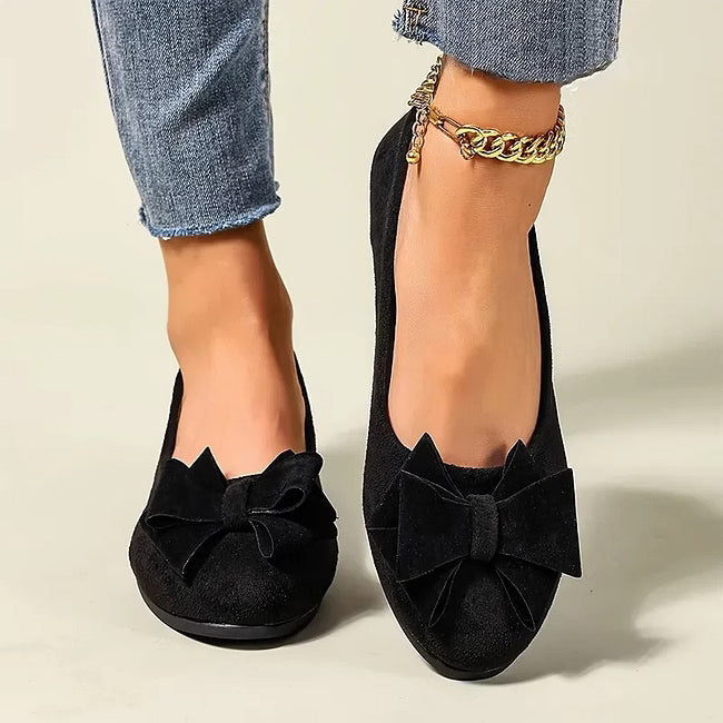 Disa - Ballerines confortables à nœud