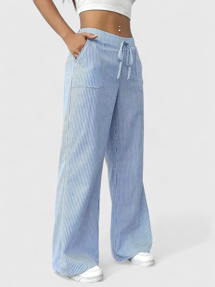 Chelsea - Pantalon à taille coulissée au toucher doux