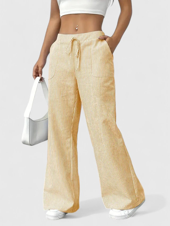 Chelsea - Pantalon à taille coulissée au toucher doux