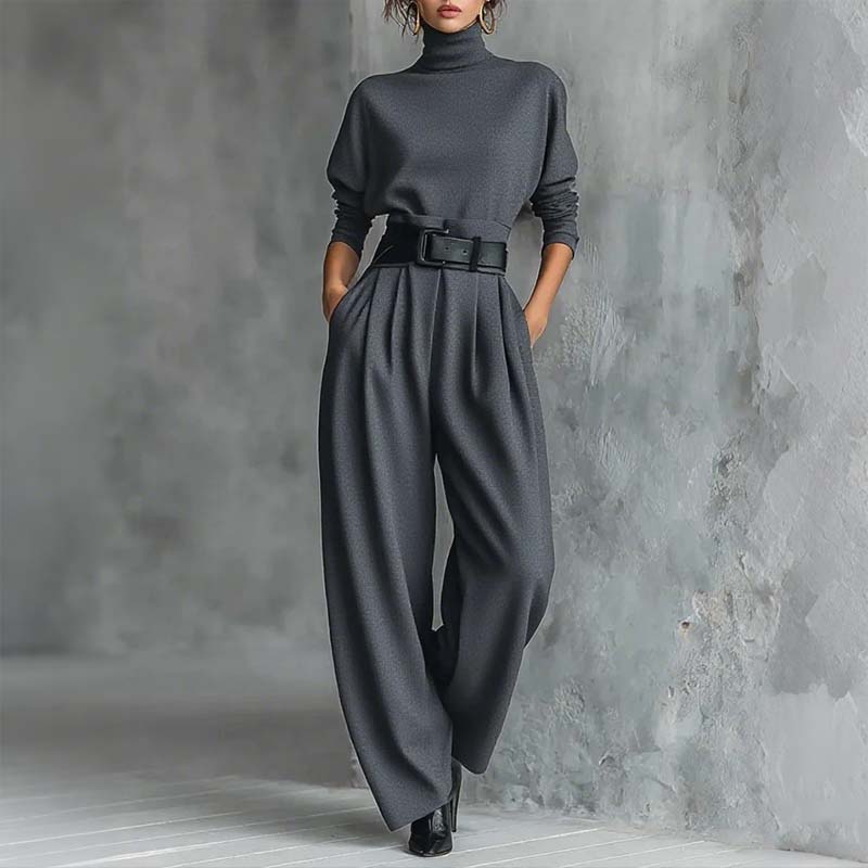 Ismerelle - Ensemble pantalon deux pièces sur mesure