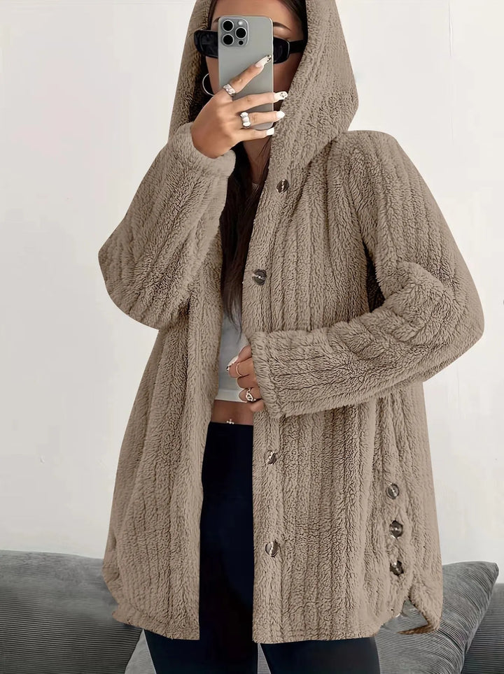 Bellarisse - Veste à capuche texturée et confortable