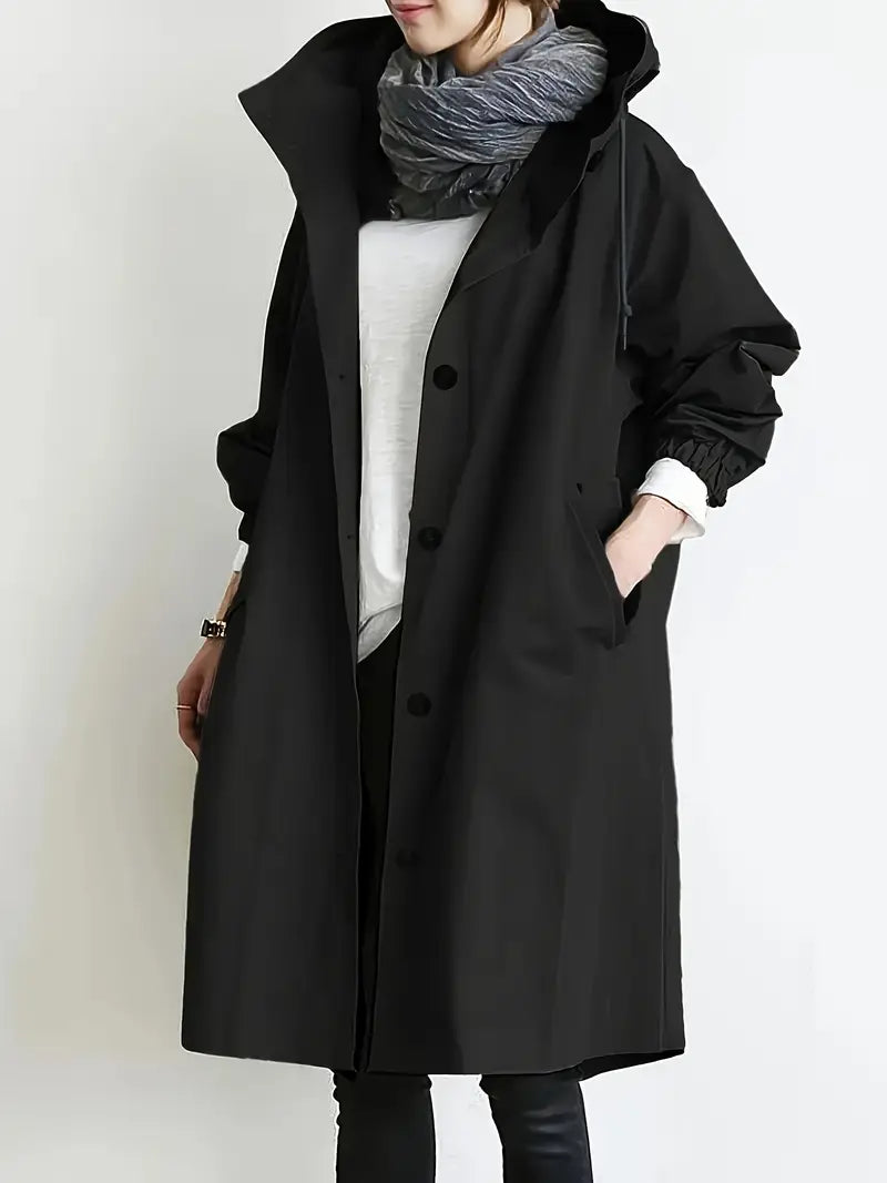 Lyonesse - Trench-coat oversize déperlant