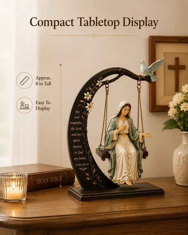 Calienne - Statuette de table Notre-Dame Swing