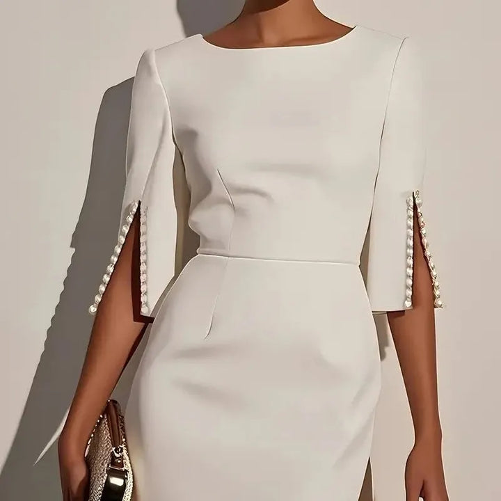 Anneliese - Robe fourreau stretch au toucher doux