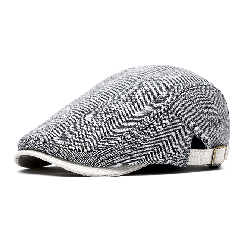 Linus - Casquette plate texturée