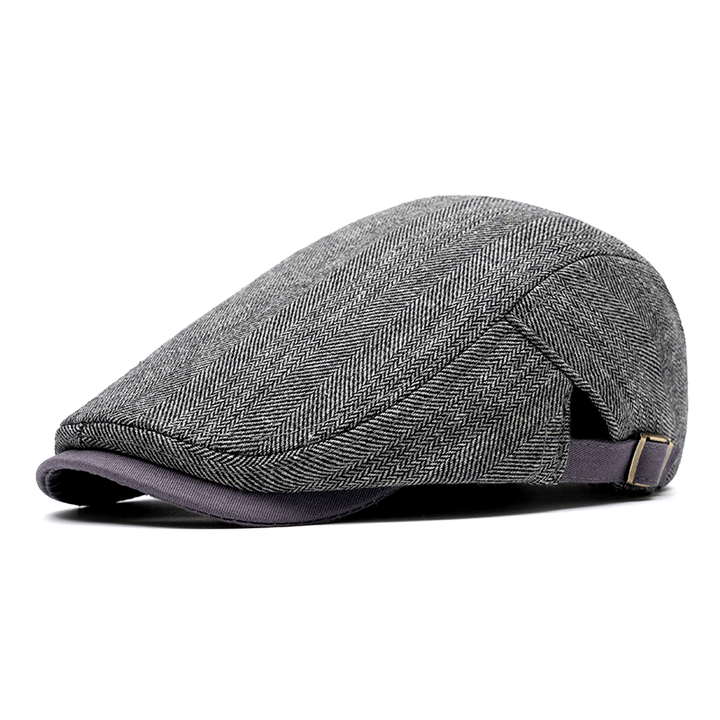 Linus - Casquette plate texturée