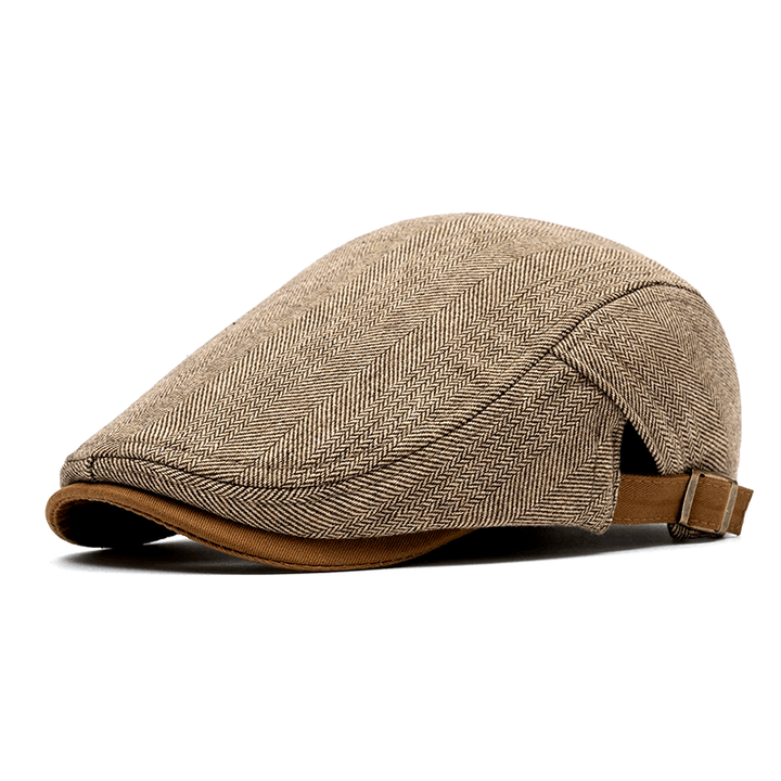 Linus - Casquette plate texturée