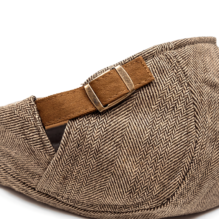 Linus - Casquette plate texturée