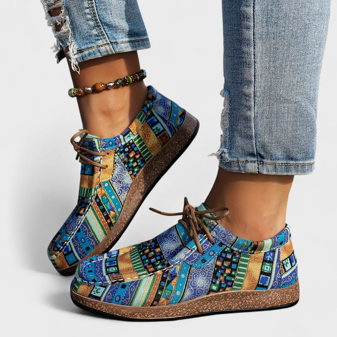 Valenique - Sneakers confortables aux coloris vifs
