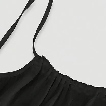 Melody - Robe portefeuille midi à col V adouci