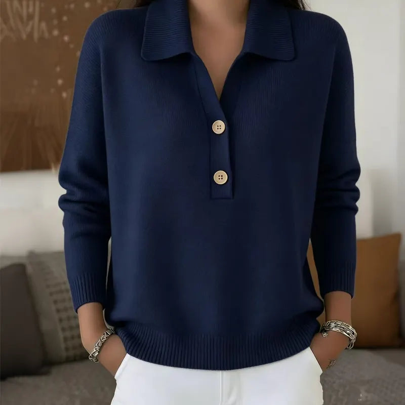 Belisara - Pull col V doux au toucher