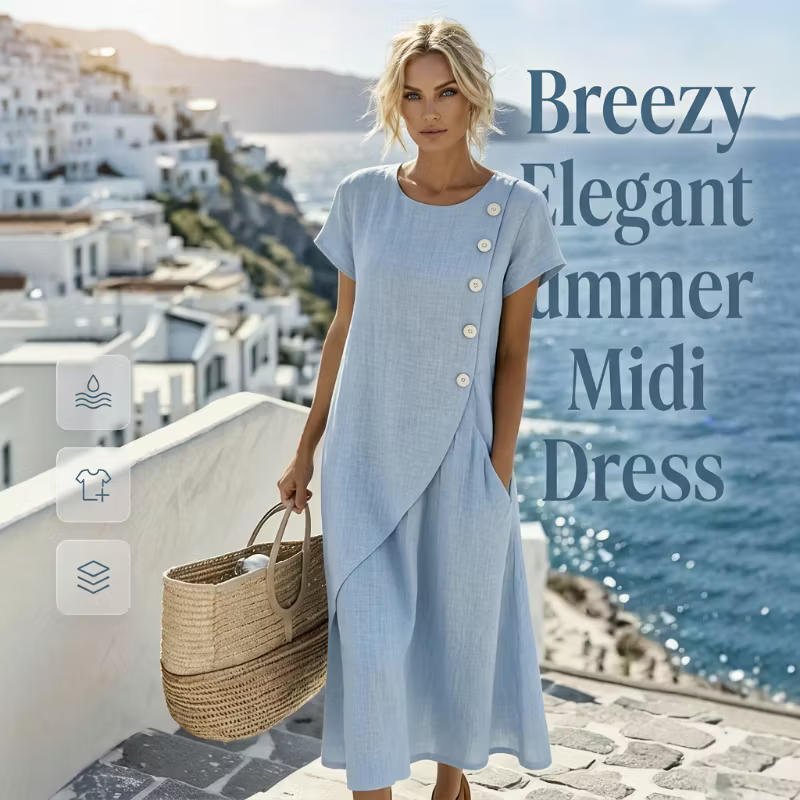 Hestelle - Robe d'été épurée