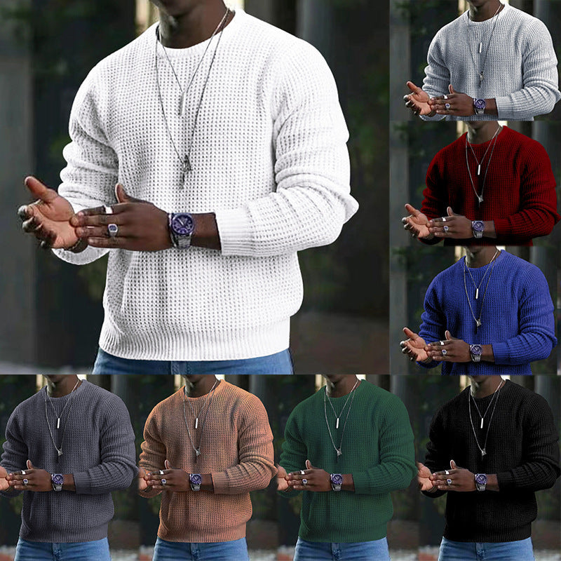 Beorn - Pull en maille texturée à col rond