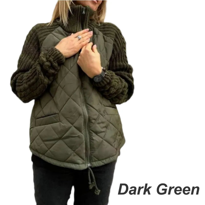 Corisanna - Gilet zippé en maille chaude