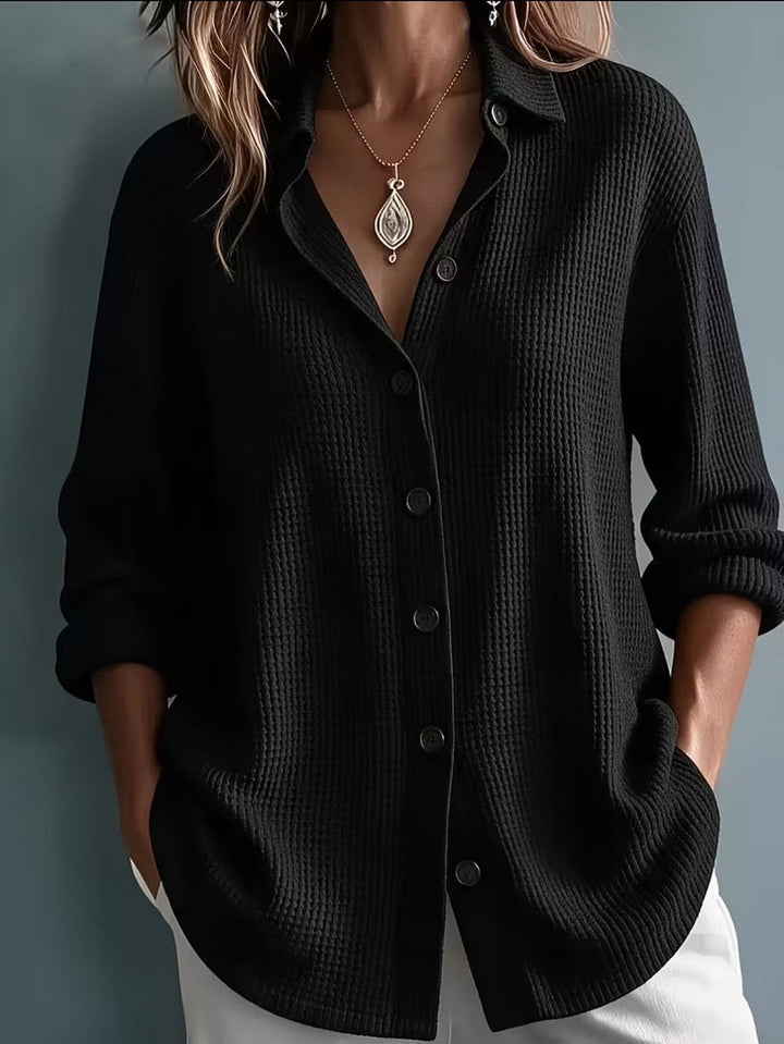 Imelda - Blouse à manches longues au toucher doux
