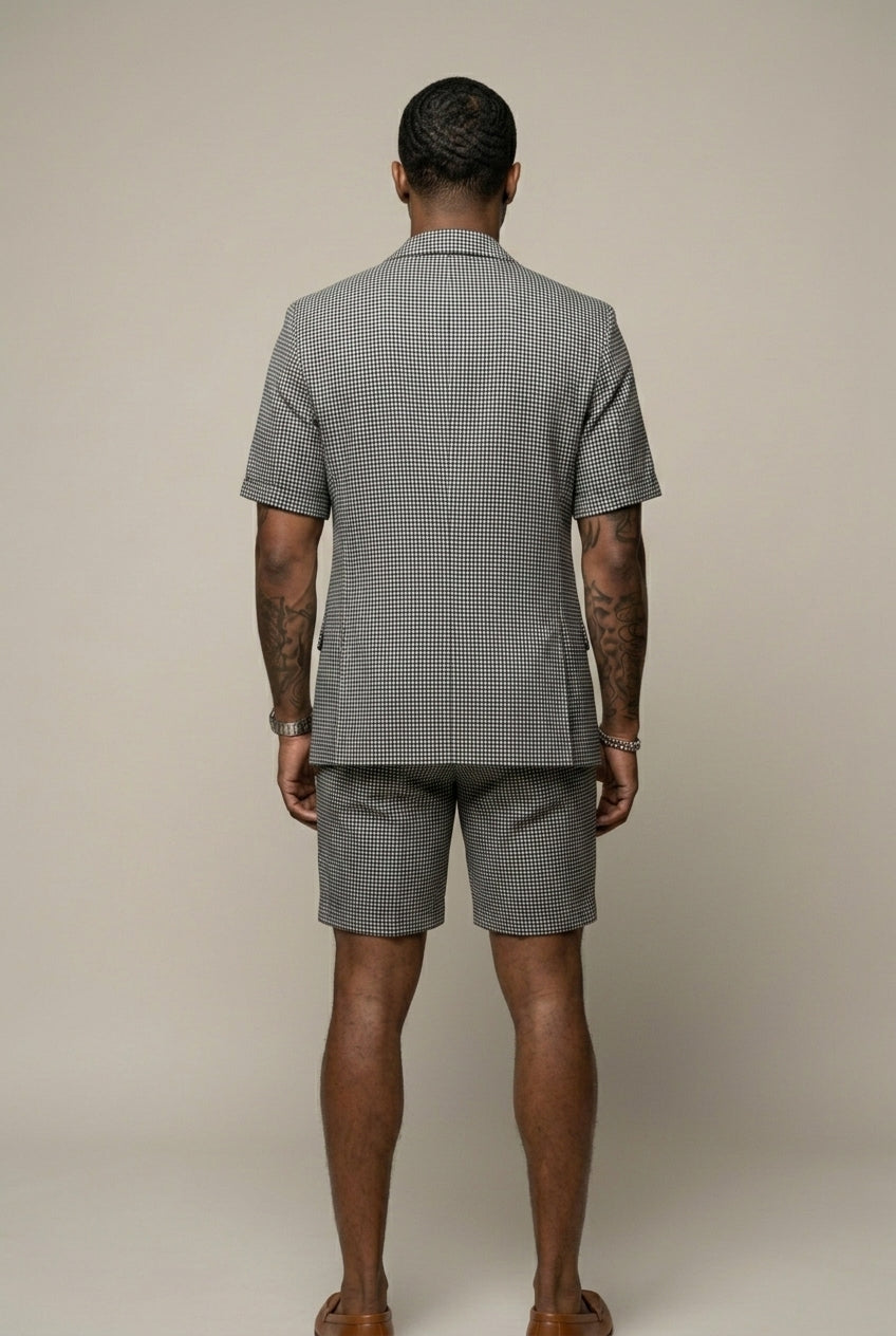 Rufus - Tailleur short à carreaux