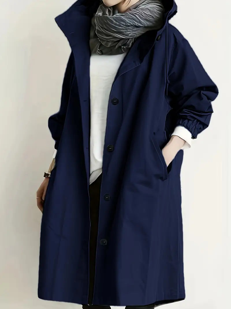Lyonesse - Trench-coat oversize déperlant