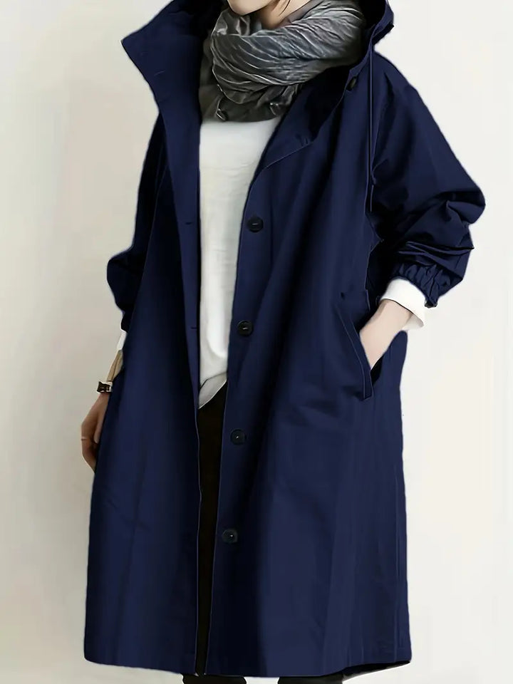 Lyonesse - Trench-coat oversize déperlant