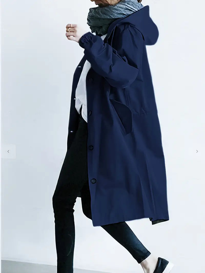 Lyonesse - Trench-coat oversize déperlant