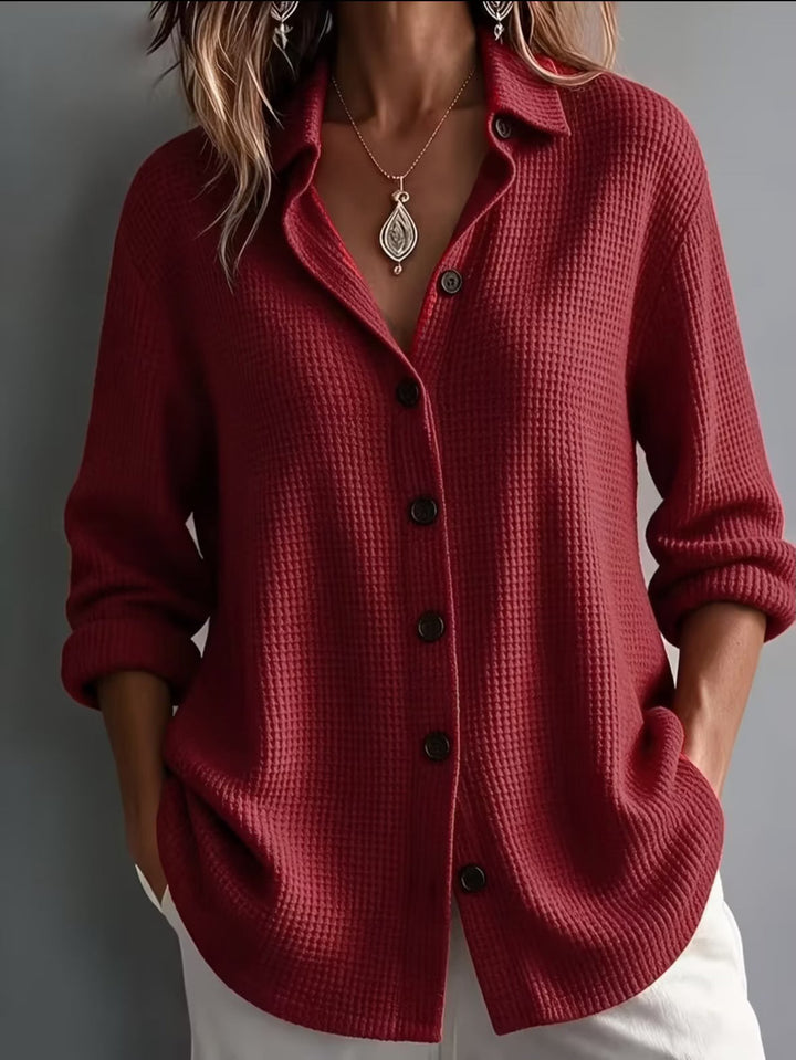 Imelda - Blouse à manches longues au toucher doux