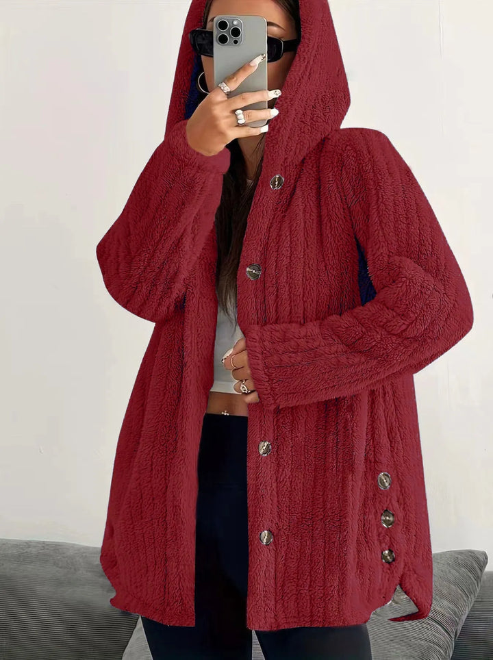 Bellarisse - Veste à capuche texturée et confortable