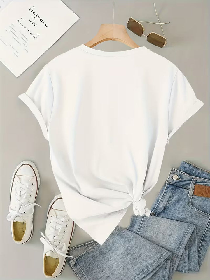 Sarai - T-shirt à motif Cœur de Café