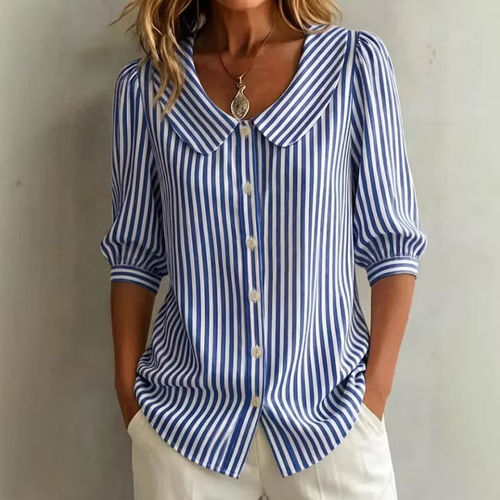 Caitlin - Chemise en lin respirante