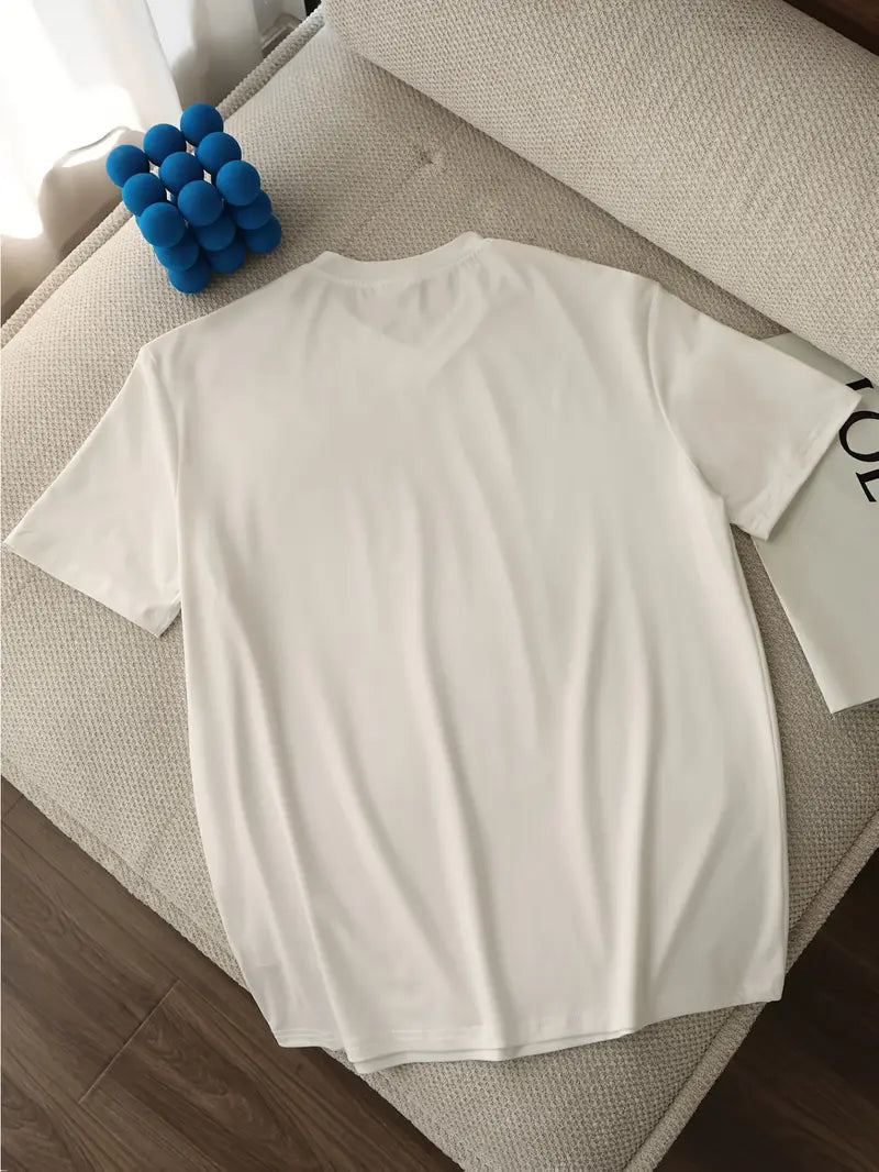 Trevor - T-shirt col V doux au toucher