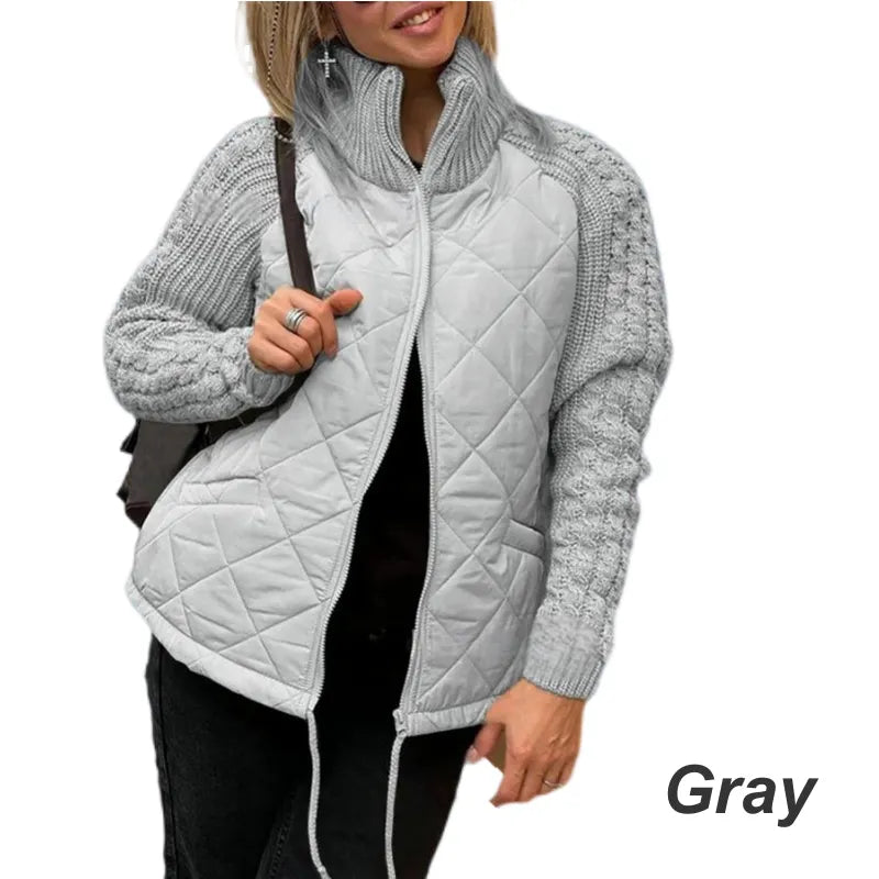 Corisanna - Gilet zippé en maille chaude