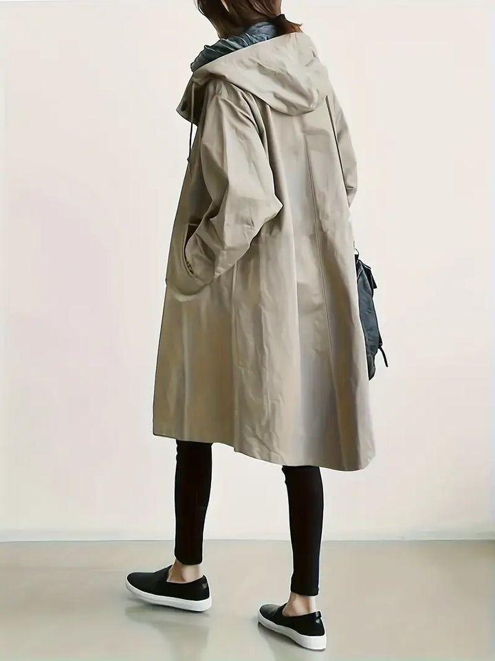 Lyonesse - Trench-coat oversize déperlant