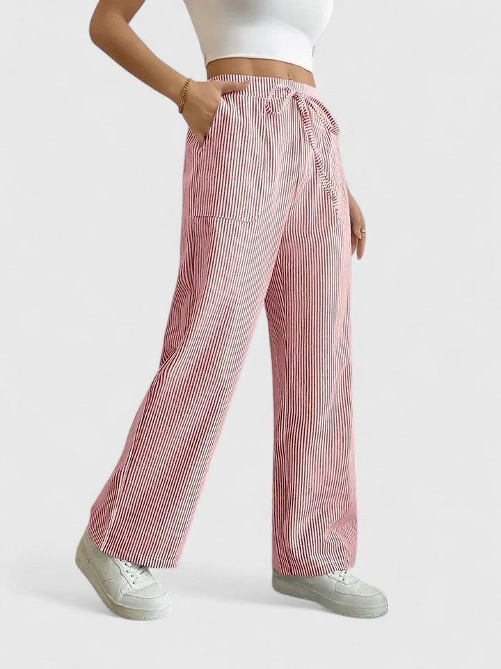 Chelsea - Pantalon à taille coulissée au toucher doux