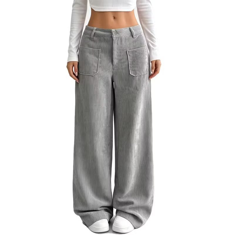Eithne - Pantalon large au toucher doux