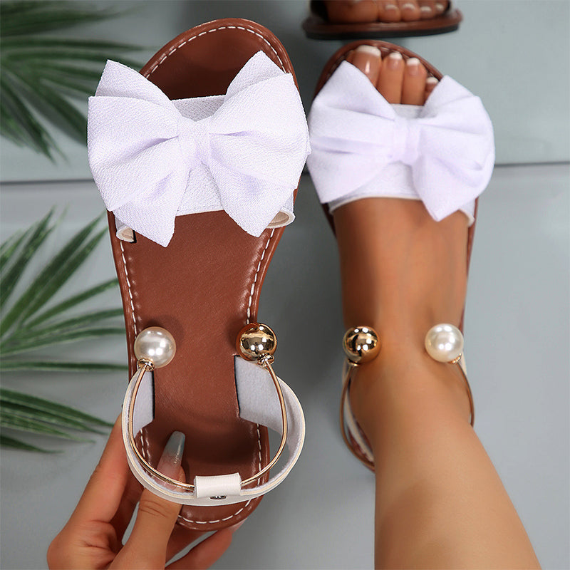 Elinette - Sandales à enfiler de luxe