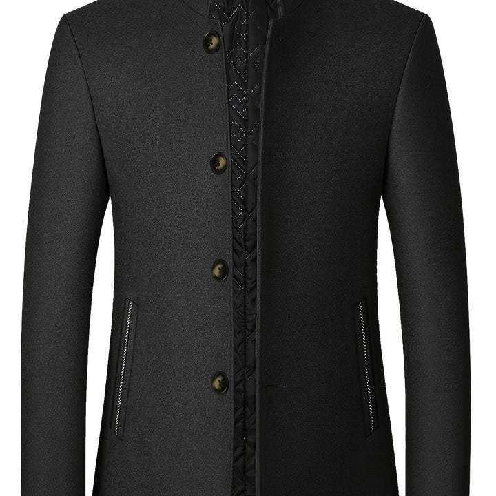 Gael - Veste tailleur à col montant