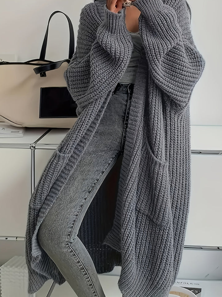 Rosalienne - Cardigan long doux au toucher