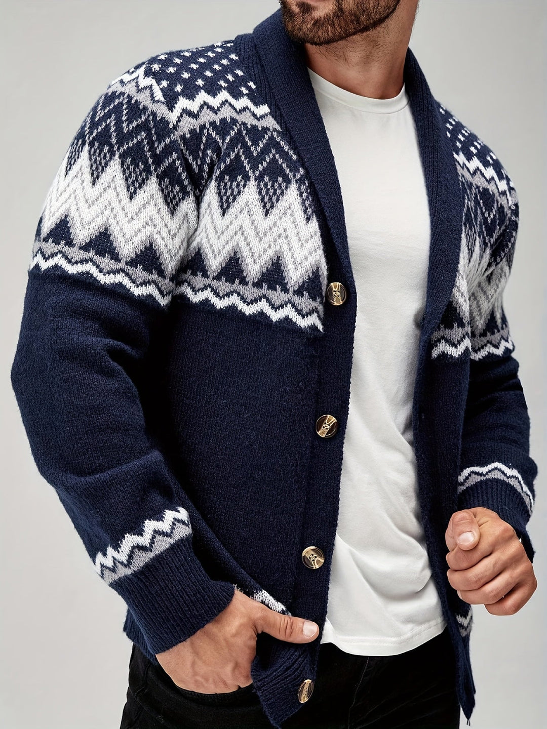 Joren - Blazer en maille texturée