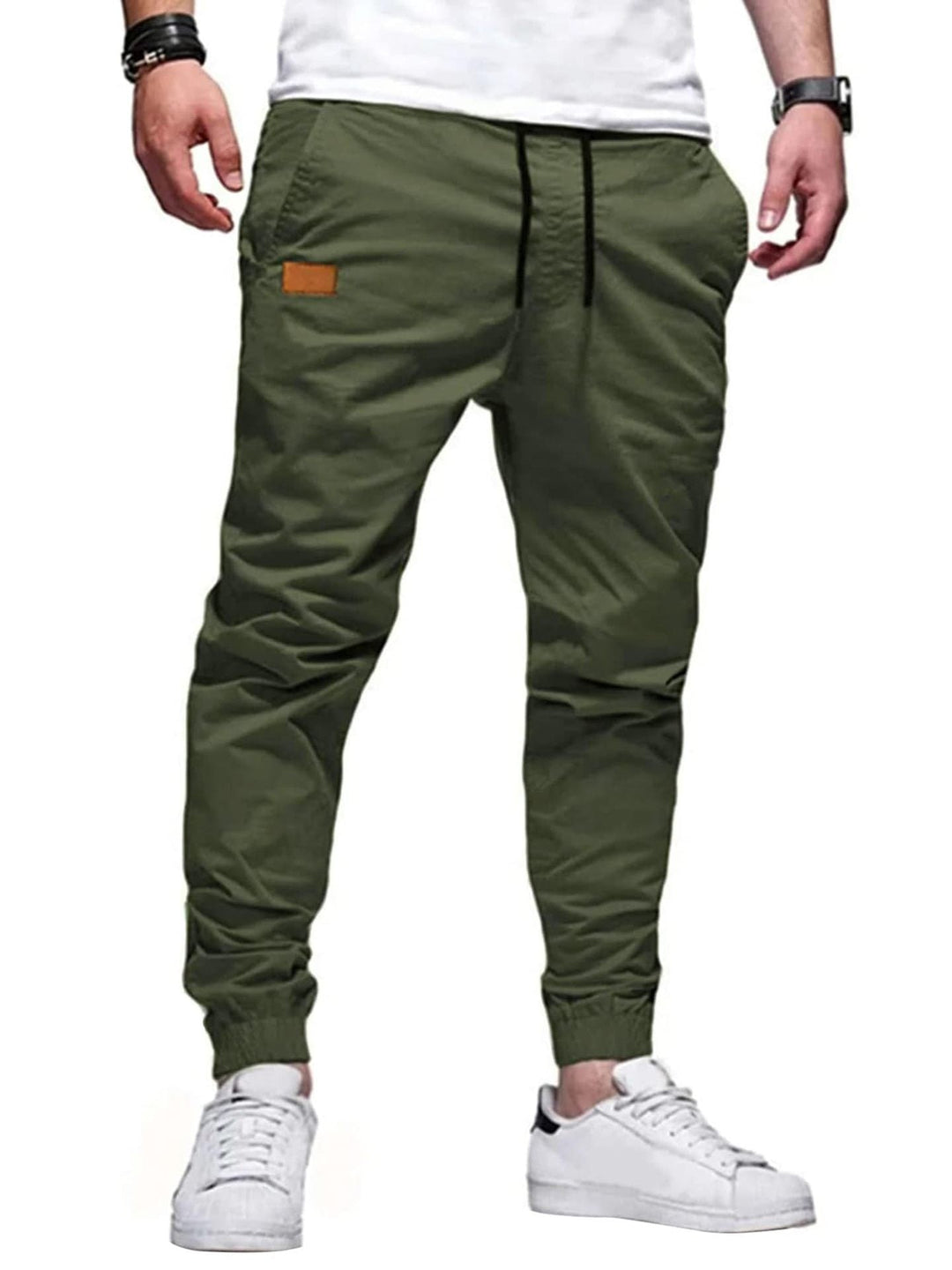Xavier - Pantalon de jogging fuselé à cordon de serrage