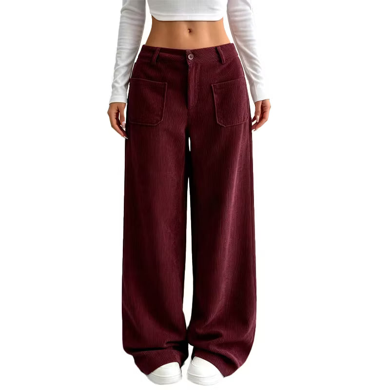 Eithne - Pantalon large au toucher doux
