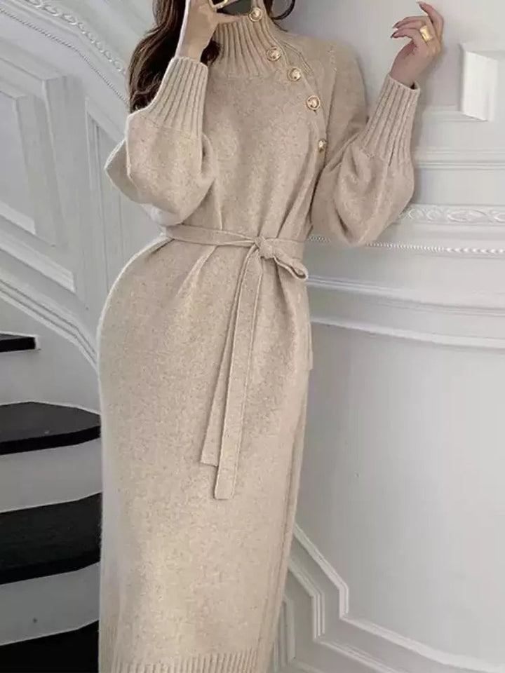 Alize - Robe douce à col roulé