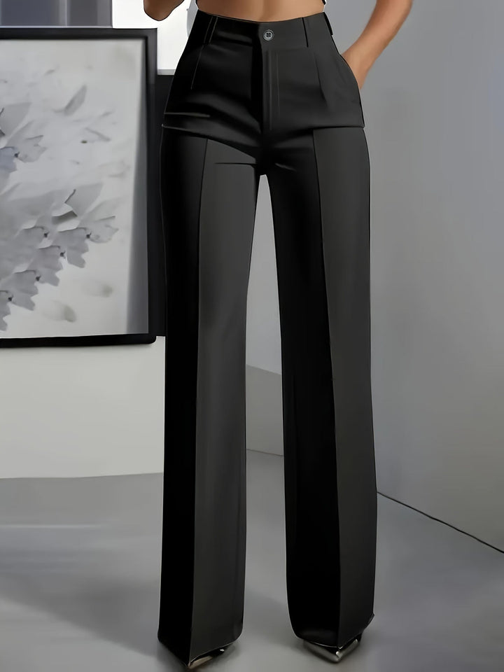 Adorisse - Pantalon taille haute à jambes larges sur-mesure