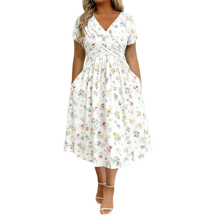 Vivica - Robe midi haut de gamme