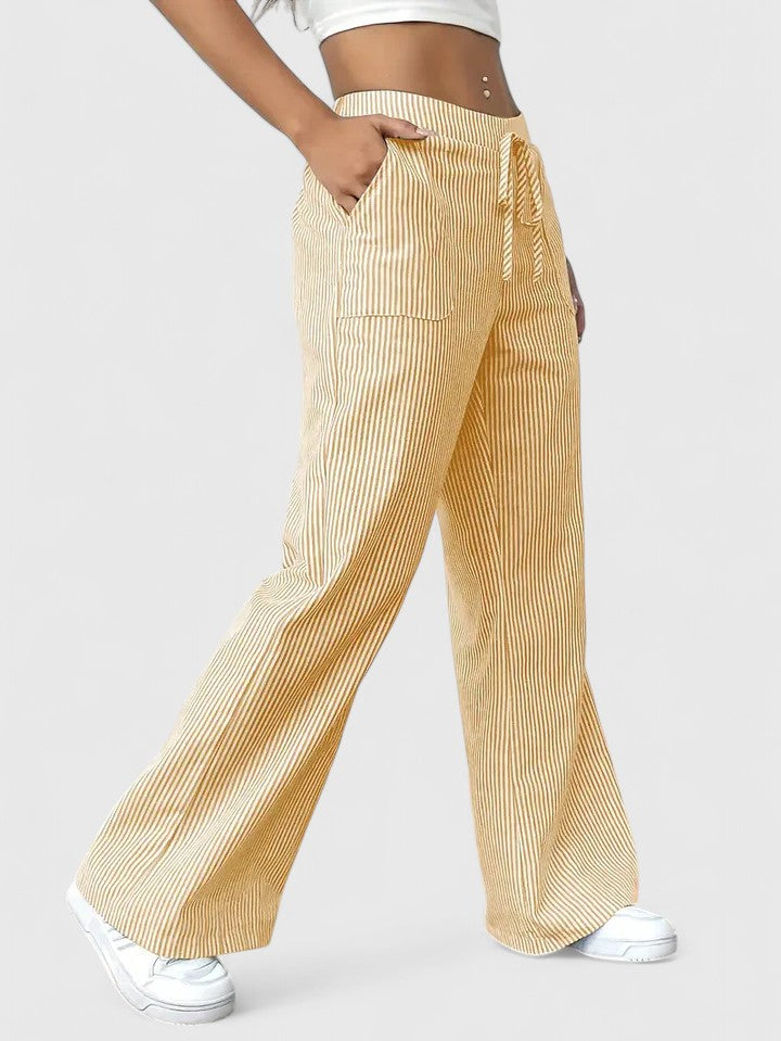 Chelsea - Pantalon à taille coulissée au toucher doux
