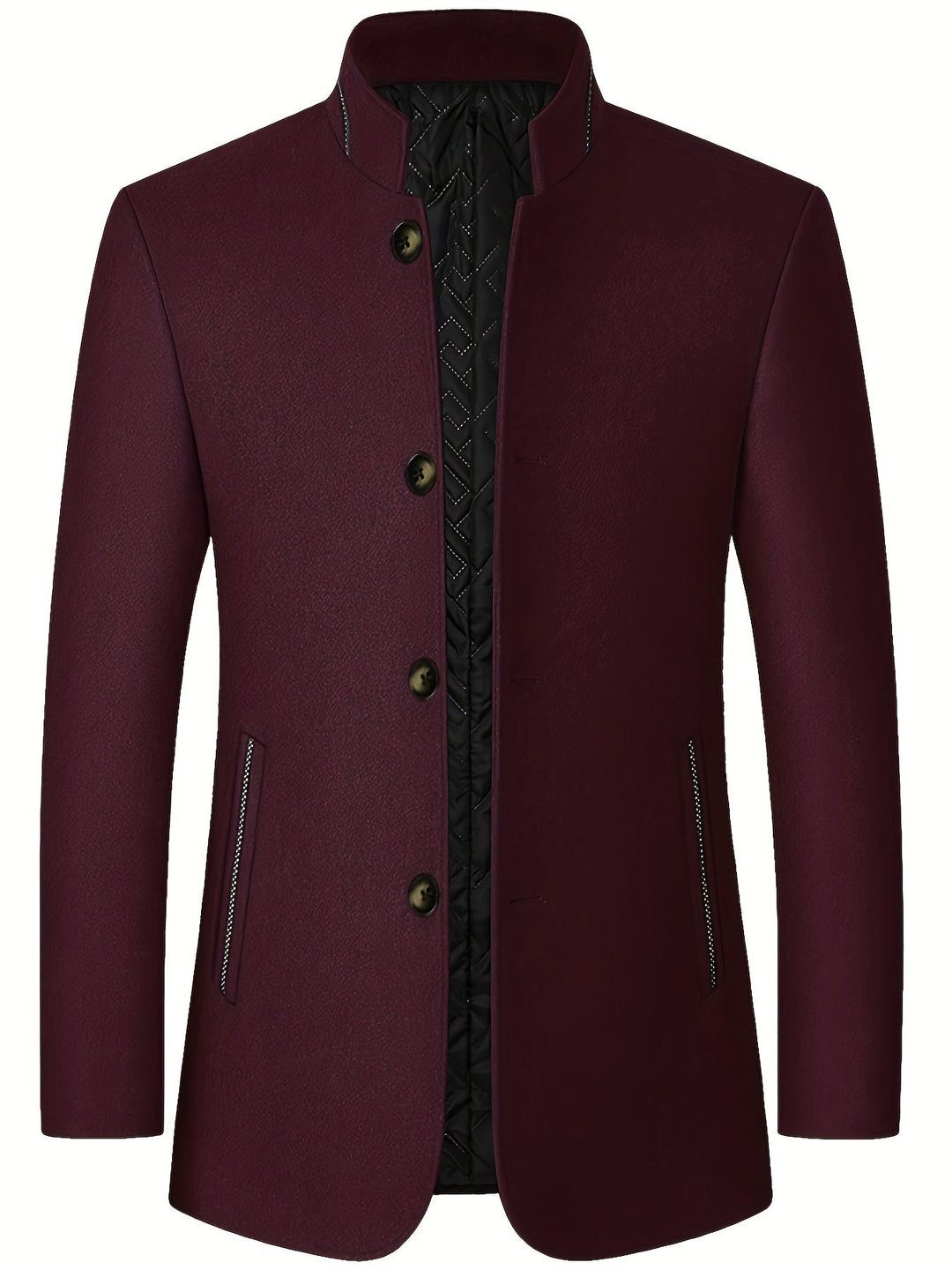 Gael - Veste tailleur à col montant
