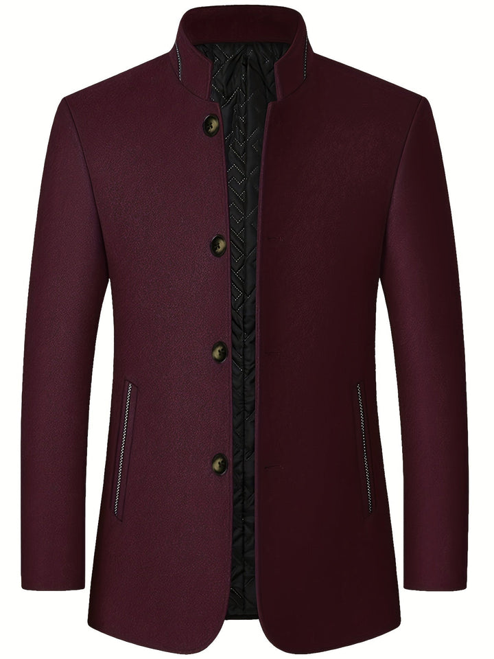 Gael - Veste tailleur à col montant