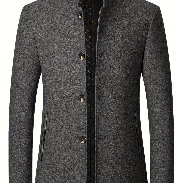 Gael - Veste tailleur à col montant